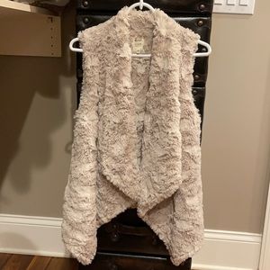 Sherpa style vest